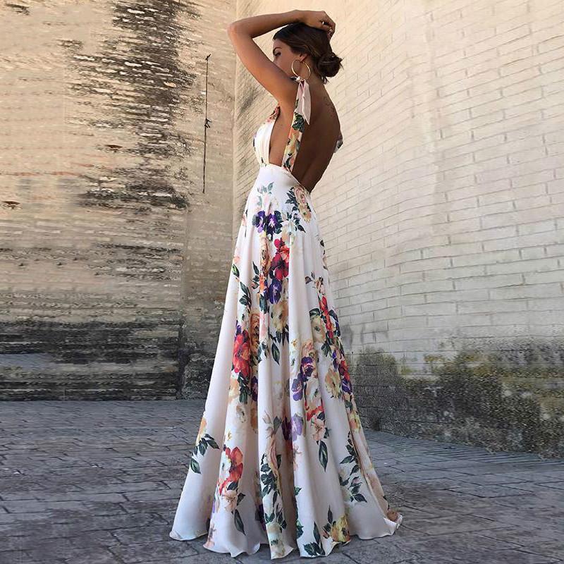 Summer Boho Maxi Dress