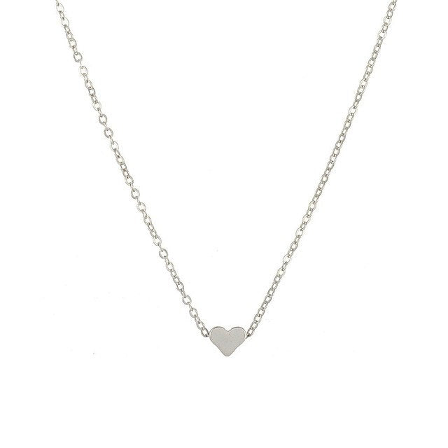 Crystal Heart Necklace For Women